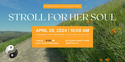 Stroll for Her Soul: Women's Hike & Outdoor Yoga primary image
