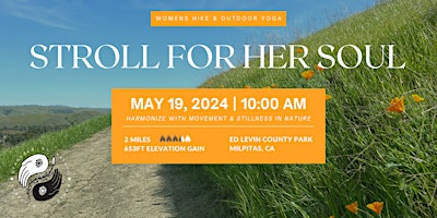 Stroll for Her Soul: Women's Hike & Outdoor Yoga primary image