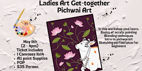 Ladies Art Get-together - Indian Pichwai Art