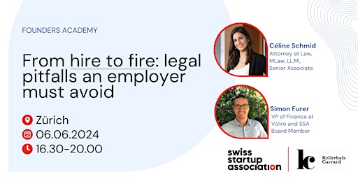 Imagem principal do evento From hire to fire: legal pitfalls an employer must avoid  06.06.2024