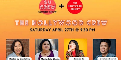 Imagem principal de SATURDAY STANDUP COMEDY SHOW: THE HOLLYWOOD CREW @THE HOLLYWOOD COMEDY