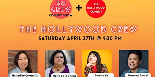 Imagem principal do evento SATURDAY STANDUP COMEDY SHOW: THE HOLLYWOOD CREW @THE HOLLYWOOD COMEDY