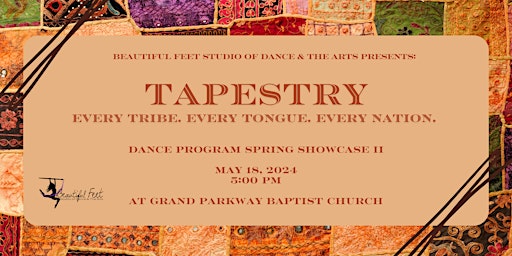 Imagen principal de TAPESTRY BFS 2024 Dance Program Spring Showcase II