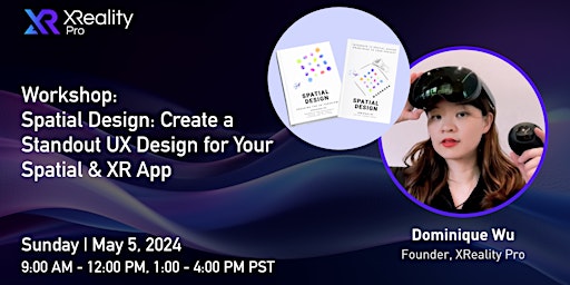 Imagem principal do evento Spatial Design: Create a Standout UX Design for Your Spatial & XR App