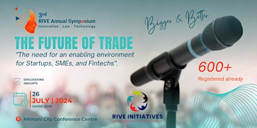 3rd RIVE SYMPOSIUM  2024 ON THE FUTURE OF TRADE primary image