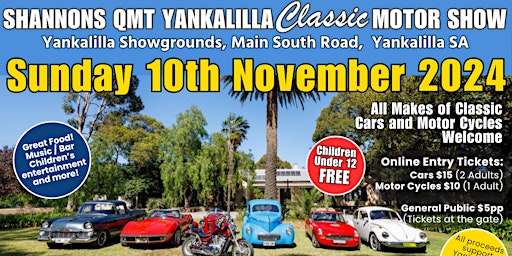 Immagine principale di Shannons QMT Yankalilla Classic Motor Show 