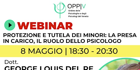 Image principale de Webinar "Protezione e tutela dei minori"