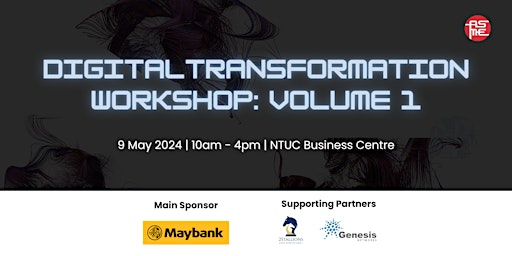 Imagen principal de Digital Transformation Workshop: Volume 1