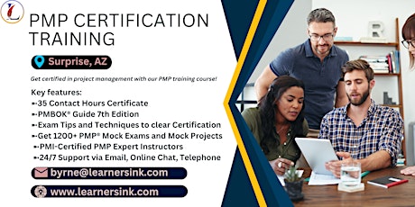 PMP Exam Certification Classroom Training Course in Surprise, AZ