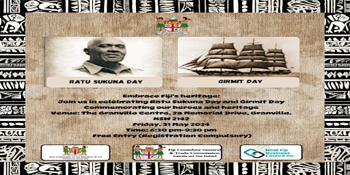 Ratu Sukuna & Girmit Day primary image