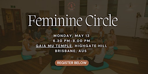 Feminine Circle Brisbane May 2024 primary image