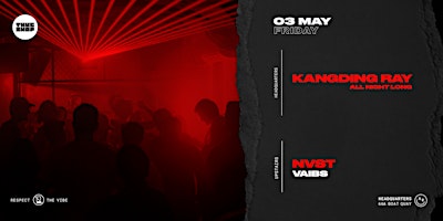 Primaire afbeelding van Thugshop Presents - KANGDING RAY & NVST