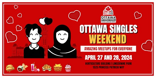 Imagem principal de Muslim Slow Dating 24 - 49  | Ottawa International Food and Book Expo