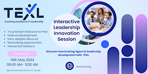 Image principale de TEXL: Interactive Leadership Diagnostic Innovation Session