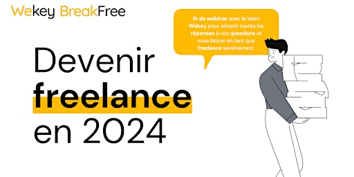 Image principale de Webinar : devenez freelance en 2024