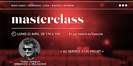 Masterclass | Thomas Bidegain