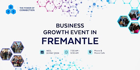 District32 Business Networking Perth – Fremantle - Wed 22 May
