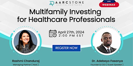 Multifamily Investing for Healthcare Professionals