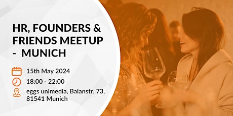 Image principale de HR, Founders & Friends Meetup - Munich