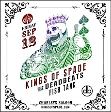 KINGS OF SPADE LIVE @ CHARLEY'S (MAUI) w/The DEADBEATS & FISH TANK primary image