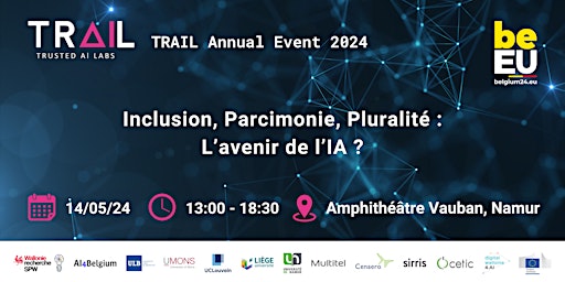 Hauptbild für Inclusion, Parcimonie, Pluralité : L'avenir de l’IA ? - TRAIL Annual Event