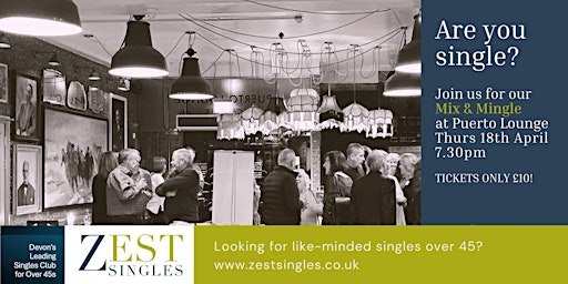 Primaire afbeelding van Zest Singles Mix & Mingle