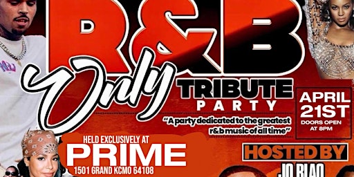 R&B ONLY TRIBUTE PARTY primary image