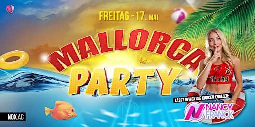 MALLORCA PARTY im NOX | Mit Nancy Franck