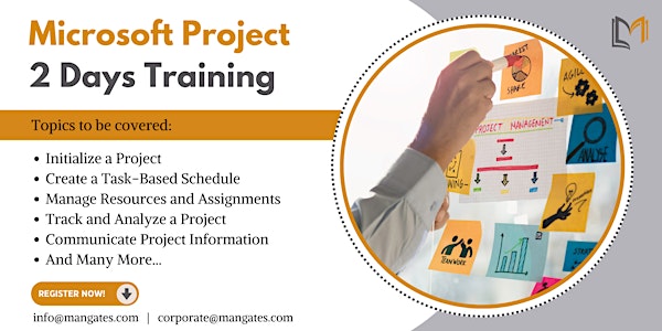 Microsoft Project 2 Days Training in Morristown, NJ