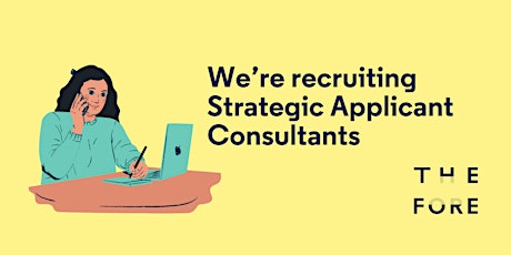 Strategic Applicant Consultant recruitment: Info session