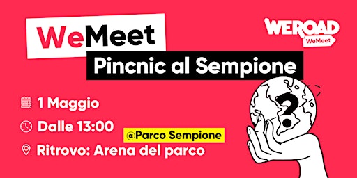 WeMeet | Pincnic al Sempione  primärbild
