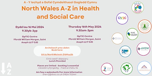 Imagem principal do evento North Wales A-Z in Health  and Social Care