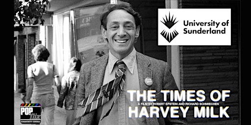 Primaire afbeelding van The University of Sunderland Pride Film Festival - The Times of Harvey Milk