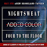 Image principale de NIGHTSWEAT, ADDED COLOR, FOUR TO THE FLOOR