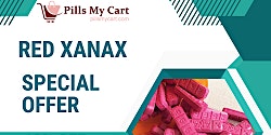 Overnight Shipping on Red Xanax  On online order With free delivery and 10% primary image