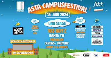 Hauptbild für AStA Campusfestival Saarbrücken 2024