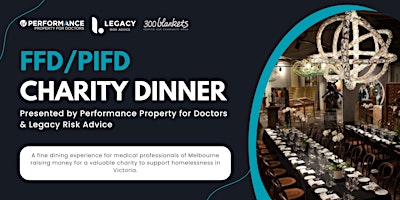 FFD/PIFD Charity Dinner primary image