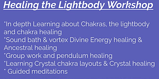 Hauptbild für Healing the Lightbody Workshop