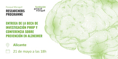 Entrega Beca investigación PMRP y conferencia sobre prevención en Alzheimer primary image