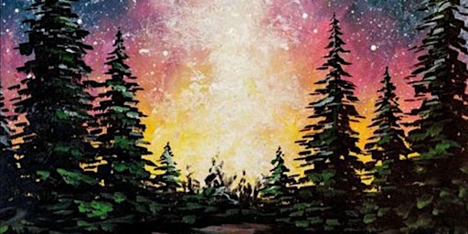 Primaire afbeelding van Forest Galaxy - Paint and Sip by Classpop!™