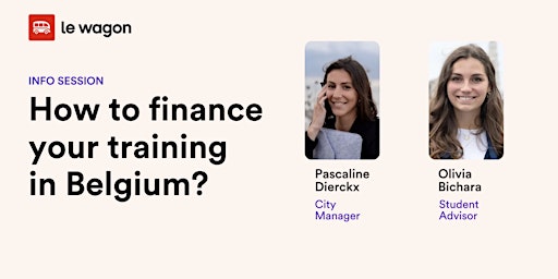 Imagen principal de [Online] Info Session: How to finance your training in Belgium?