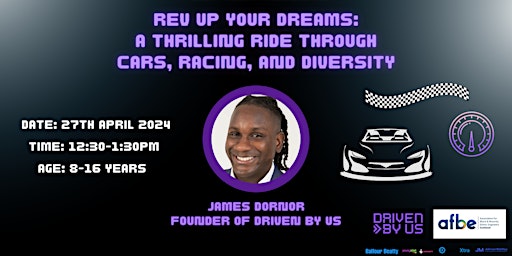 Primaire afbeelding van Rev Up Your Dreams: A Thrilling Ride Through Cars, Racing & Diversity
