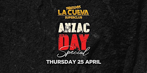 La Cueva Thursdays // $10 Entry + Free Drink // Sydney VIP List primary image