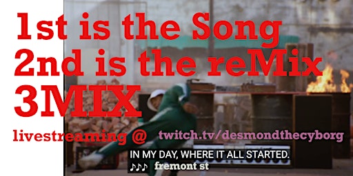 DAYTIME 3MIX PARTY ON FREMONT (LIVESTREAM ON TWITCH) primary image