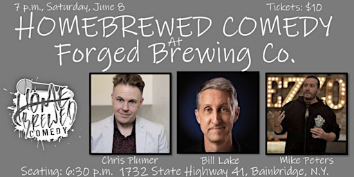 Primaire afbeelding van Homebrewed Comedy at Forged Brewing Co.