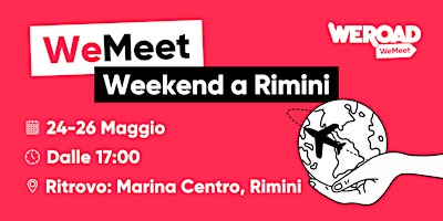 Imagem principal do evento WeMeet | Weekend a Rimini