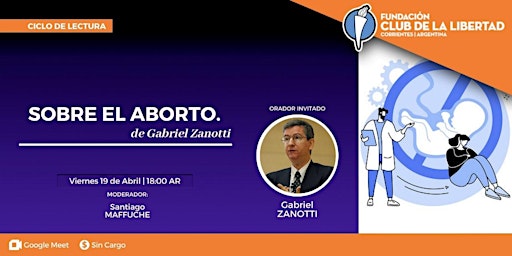 Hauptbild für CLUB DE LA LIBERTAD - CICLO DE LECTURA - SOBRE EL ABORTO