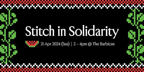 Stitch in solidarity Meet up
