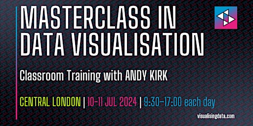 Imagem principal do evento Masterclass in Data Visualisation | Classroom Training with Andy Kirk