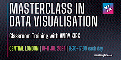 Immagine principale di Masterclass in Data Visualisation | Classroom Training with Andy Kirk 